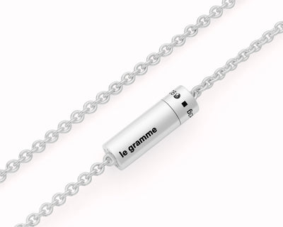 cable necklace on chain 13g